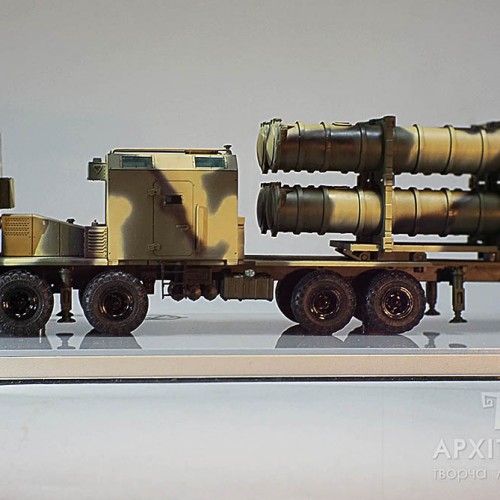 масштабная модель пусковой установки ракет Нептун