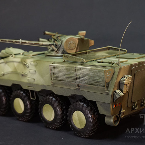 Модель БТР-60 Модернізований, масштаб 1/20